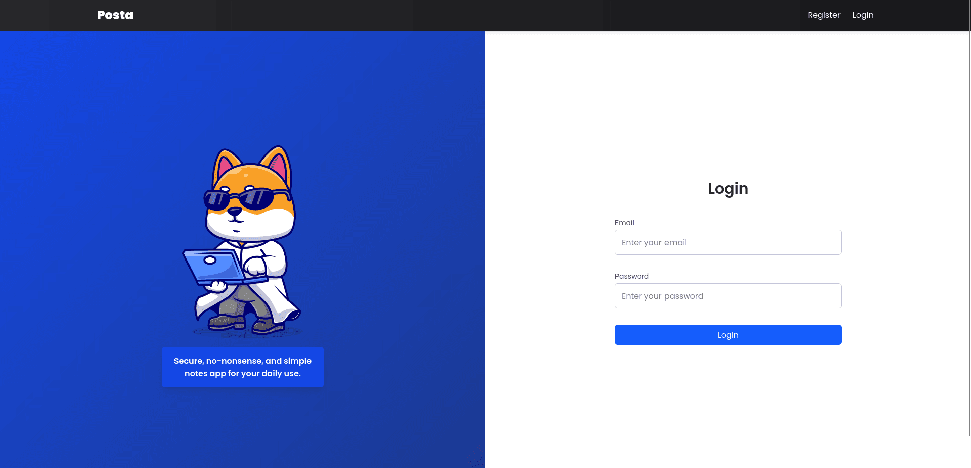 Posta - Sticky Notes App